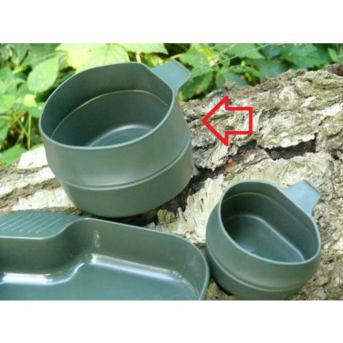 Кружка Mil-Tec 0,6 л складная ШВЕДСКАЯ 