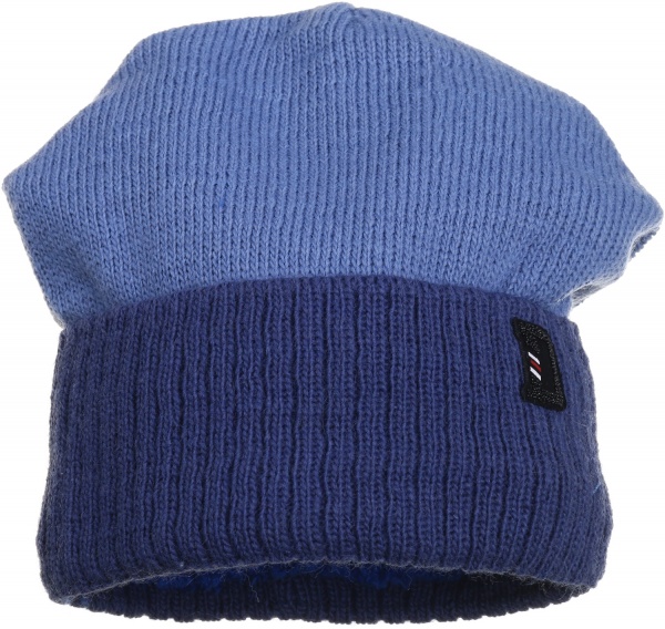 Шапка для мальчиковдетские Kraft+ р.48-50 темно-синий с синим 1739 