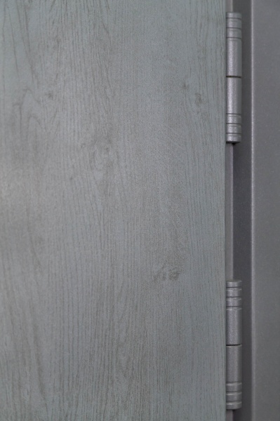 Двері вхідні Булат Термо House-703/вулична Антрацит / Дуб полярний антрацит / дуб полярний 2050x950 мм праві