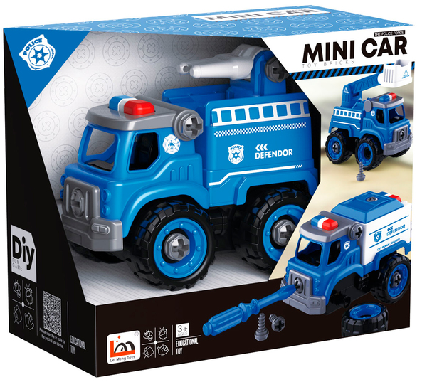 Конструктор DIY Spatial Creativity Полицейский спецтранспорт 6548094