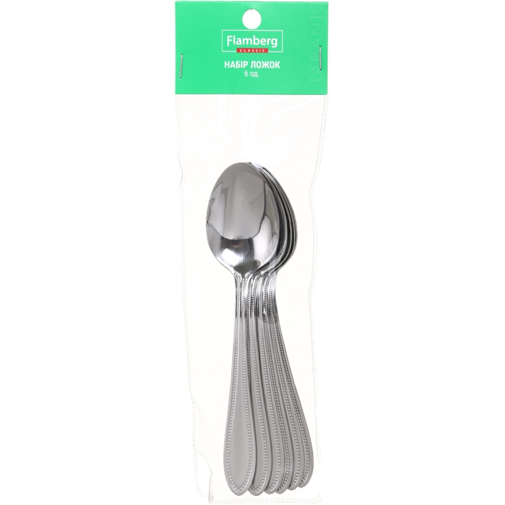 Набор ложек Flamberg Taranto нержавеющая сталь 6 шт.