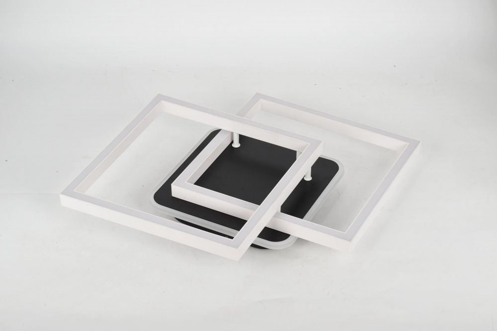 Люстра потолочная Sensio LED TOLEDO S445 6930Lm 3000-6000K 63 Вт черный/белый