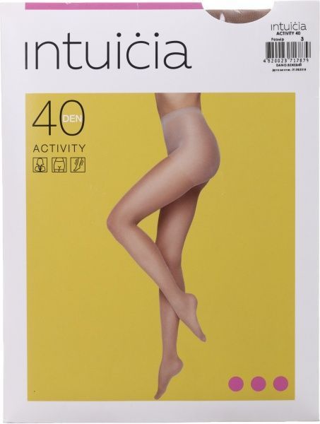 Колготки Интуиция Activity 40 den Daino р. 3 бежевый 1 шт. 