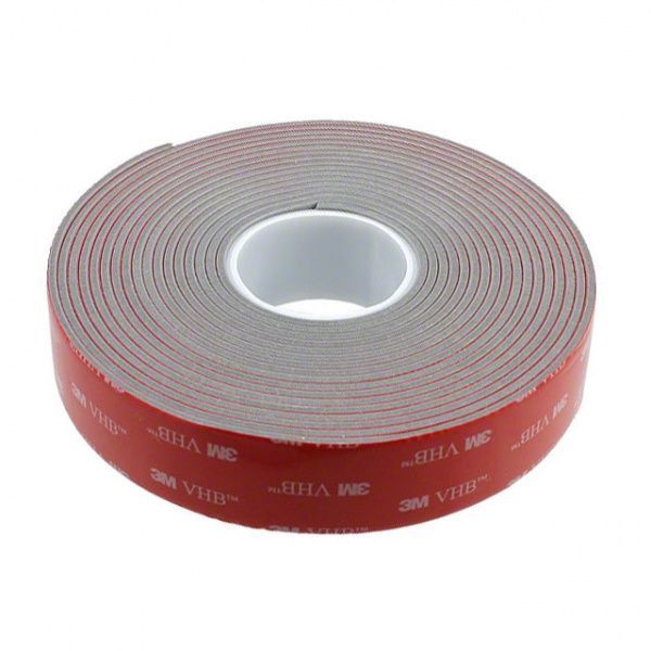 Монтажна двостороння стрічка 3M 4991/UR-9-1,5 VHB сіра 9 мм 1,5 м