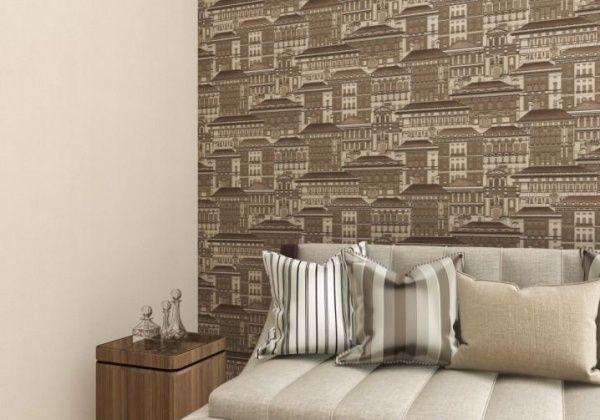 Шпалери вінілові гарячого тиснення Vinil Рим декор ТФШ4-0472 1,06x10,05 м 