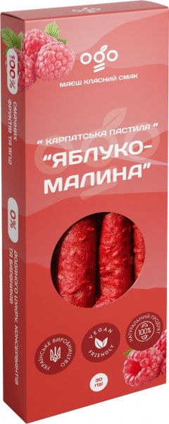Пастила ТМ ОГО Яблуко-малина 30г