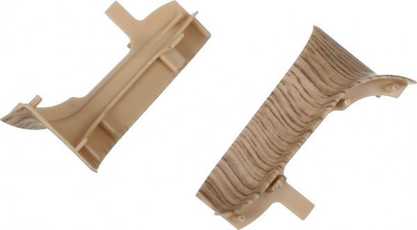 Комплект уголков внутренних TIS дуб темный 