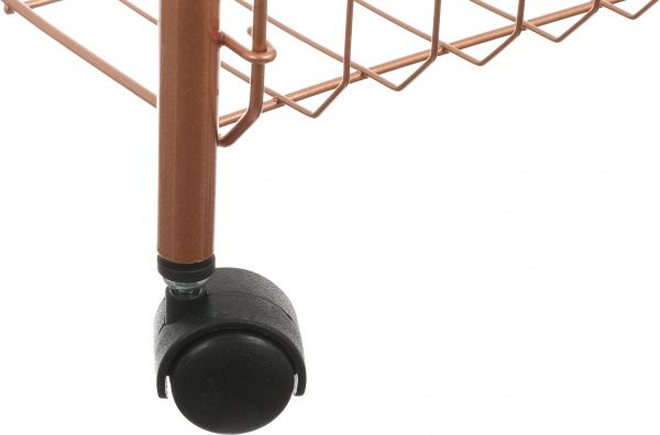 Этажерка 3-х уровневая COPPER 640x410x260 мм медный 