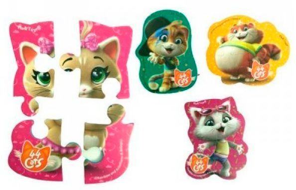 Пазли м’які Vladi Toys 44 Кошеняти VT1106-83