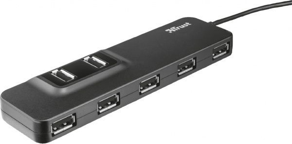 USB-хаб Trust Oila 7 Port USB 2.0 Hub (20576)
