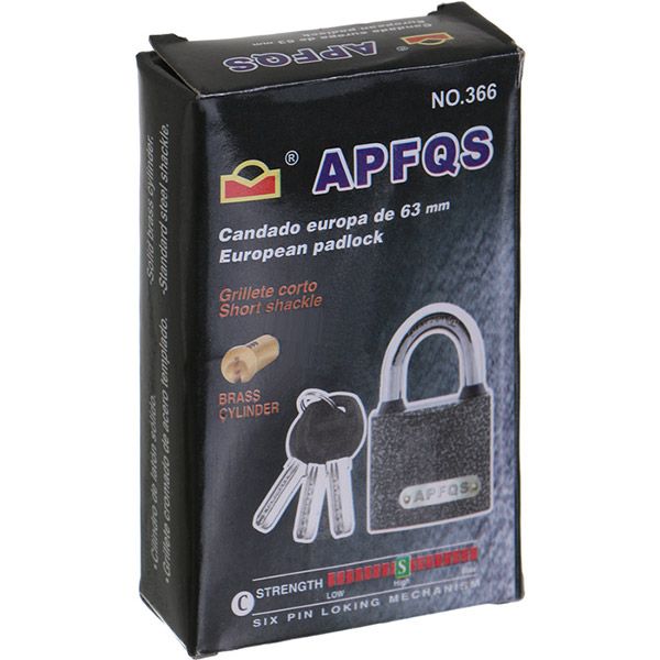 Замок навісний 63 мм відкритий (амбарний)