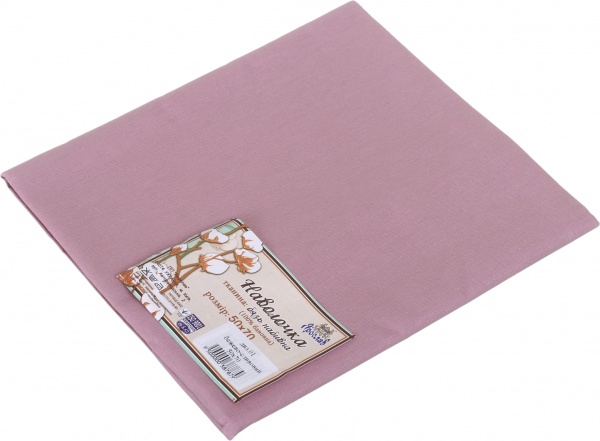 Наволочка Дизайн 01 50x70 см бежево-сливовый Ярослав 