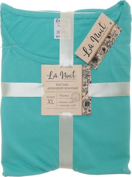 Костюм домашний женский La Nuit Home Palms р. XL ментол 