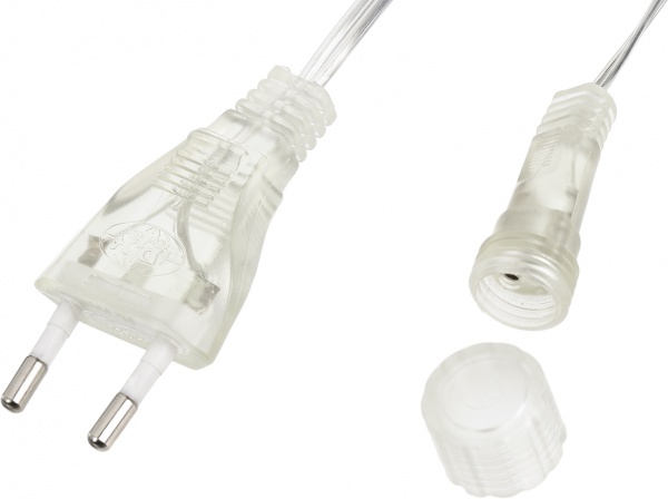 Електрогірлянда-штора зелена LDCL368-G-E вбудований світлодіод (LED) 368 ламп 1,5 м 