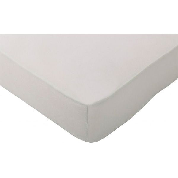 Простынь на резинке трикотажная 160x200 см бежевый Songer und Sohne 