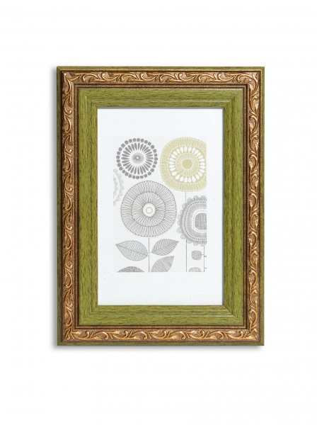 Рамка для фото Velista 30M-183v 1 фото 15x21 см зеленый 