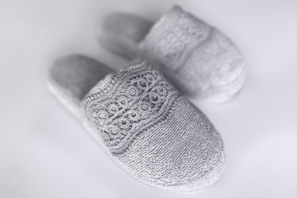 Тапки домашние Gul Guler Daisy серый 