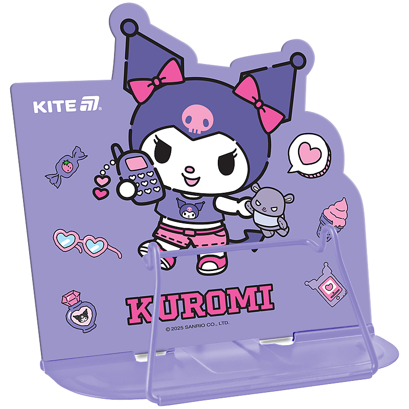 Подставка для книг металлическая Kuromi HK25-392-2 KITE