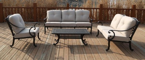 Комплект мебели Bella Vita столик 122х61х44 см меланж 