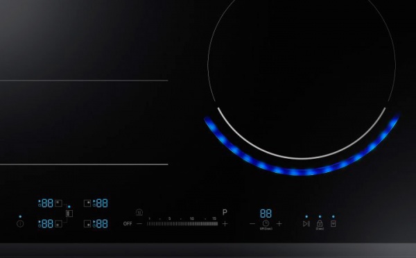 Варочная поверхность Samsung Virtual Flame NZ64R9777GK/W1