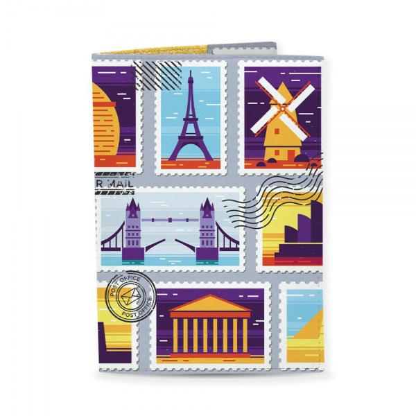 Обкладинка для паспорта Just Cover! Марки 