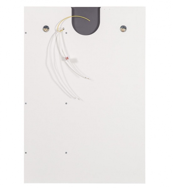 Зеркало со шкафчиком Aqua Rodos 55 см с пеналом справа (без подсветки) АР000001174