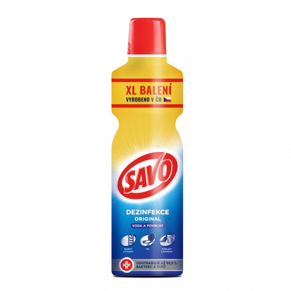 Засіб дезінфекційний універсальний мийний SAVO Original 1,2 л