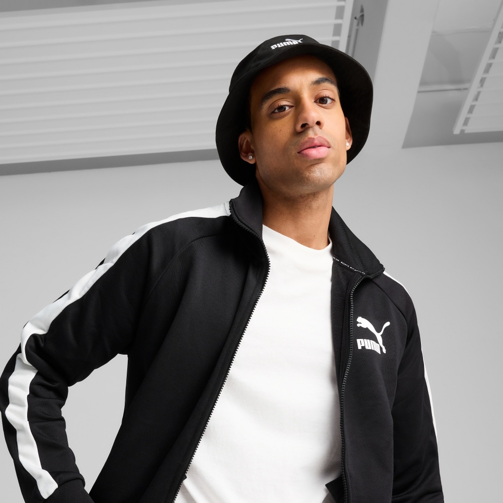 Панама Puma ESS NO.1 LOGO Bucket Hat 02598101 р.S черный