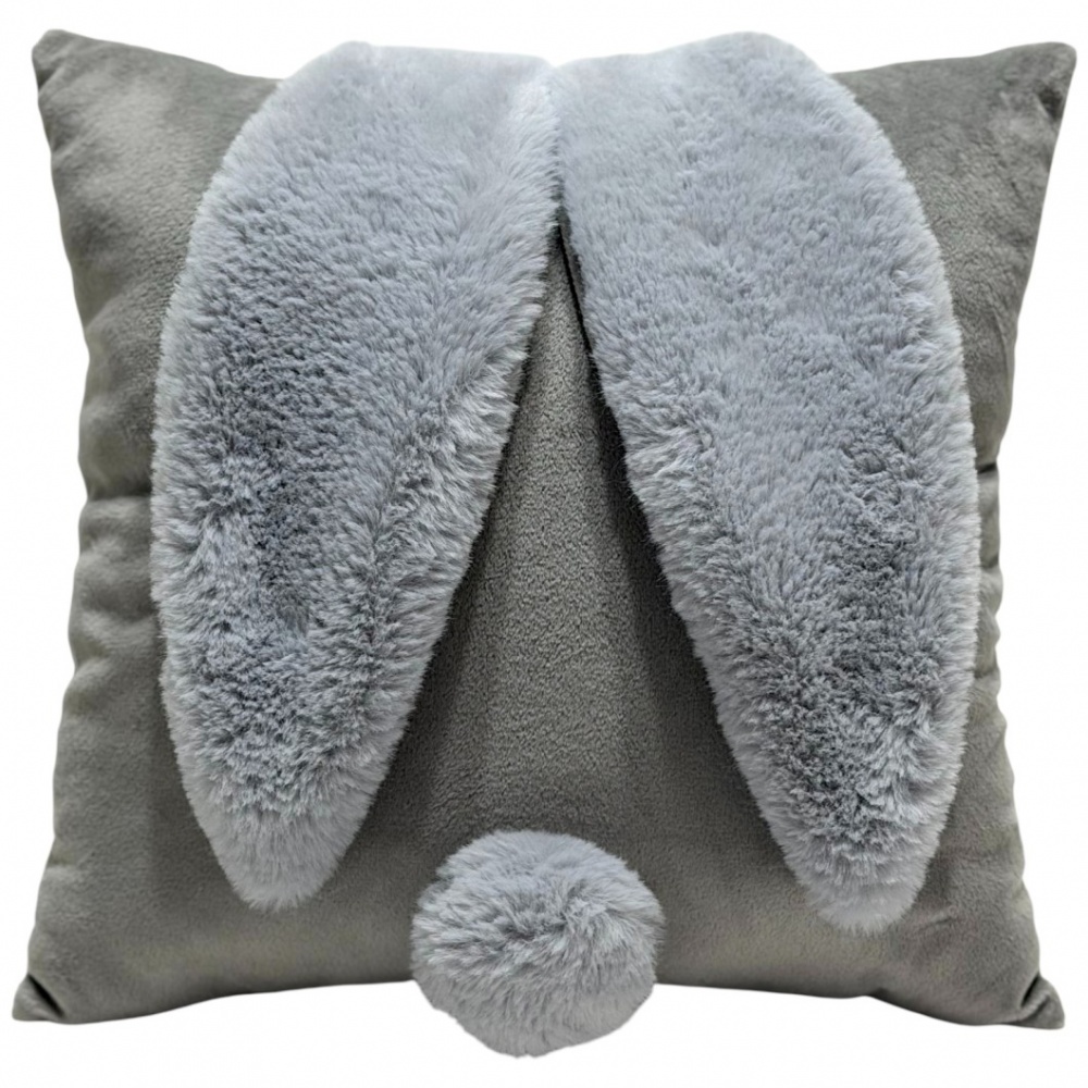 Подушка декоративна BunnyDream 30x30 см сірий