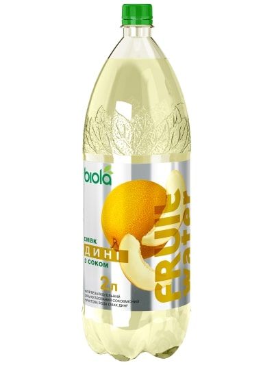 Безалкогольний напій Біола смак дині 2 л (4820209110180) 