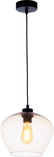 Світильник підвісний TK Lighting CORAL 1x60 Вт E27 чорний 4016 