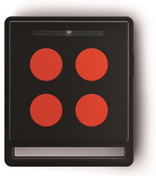 Пульт ДК Nice 4-х канальный Home ECCO5BO чорно-помаранчевий