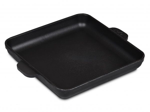 Сковорода чугунная квадратная HoReCa 180х180х25 мм Н181825 Brizoll