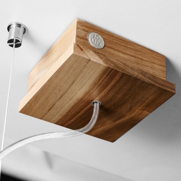 Світильник підвісний ADLUX Neodym NC-40-WW-O 8 Вт дуб світлий 