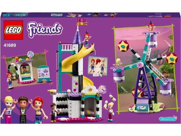 Конструктор LEGO Friends Магічне колесо огляду та гірка 41689