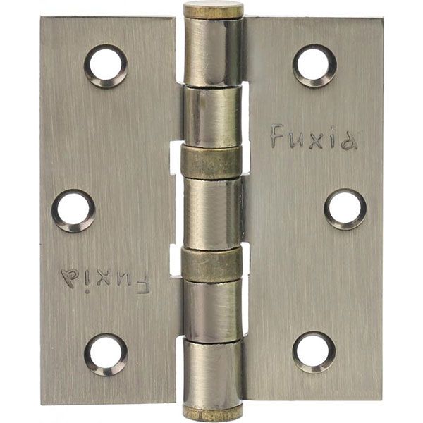 Петля универсальная Fuxia 75x31x2,5 мм античная латунь 1 шт