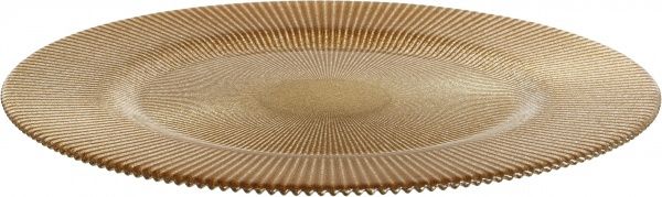 Блюдо Glimmer 33 см золото