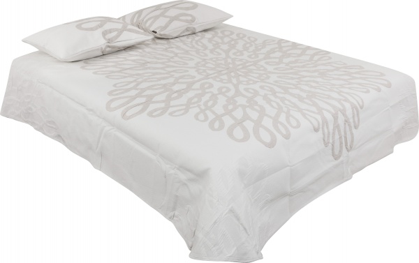 Набор декоративный BUDA 764/07 белый с бежевым Manterol 