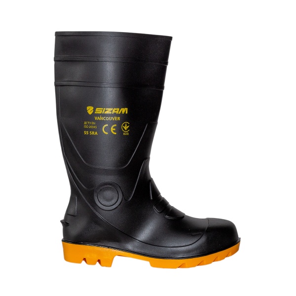 Чоботи гумові Sizam Vancouver р.42 36297 чорний