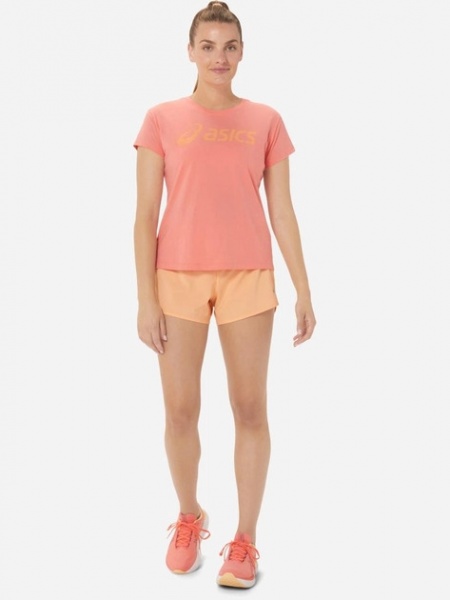 Футболка Asics ASICS BIG LOGO TEE III 2032C411-703 р.XS рожевий