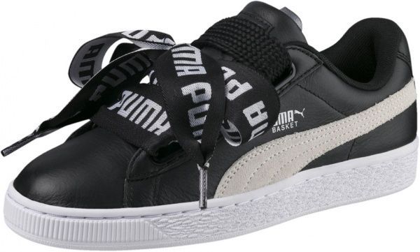 Кроссовки Puma Basket Heart DE Wn s 36408201 р.5,5 черный
