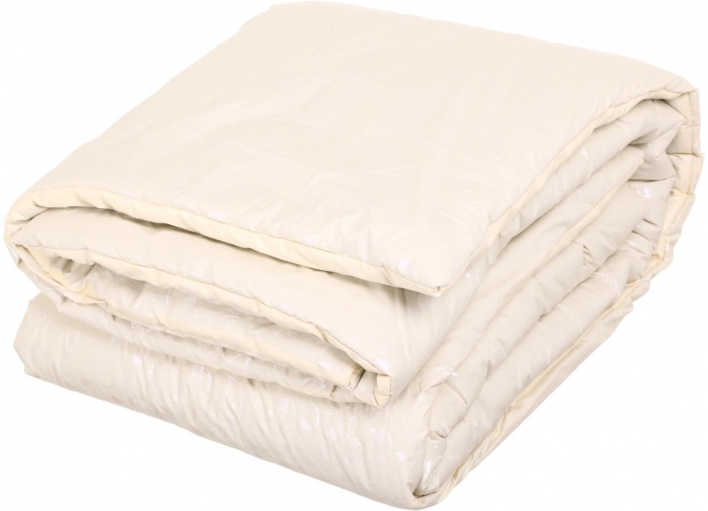 Одеяло верблюжа стеганая 190x205 см Ярослав бежевый