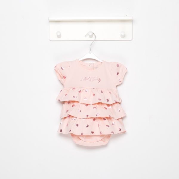 Боди Фламинго ясельный р.68 розовый 474-427 