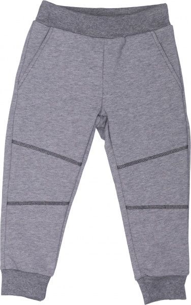 Брюки спортивные Luna Kids р.116 серый меланж 103553 