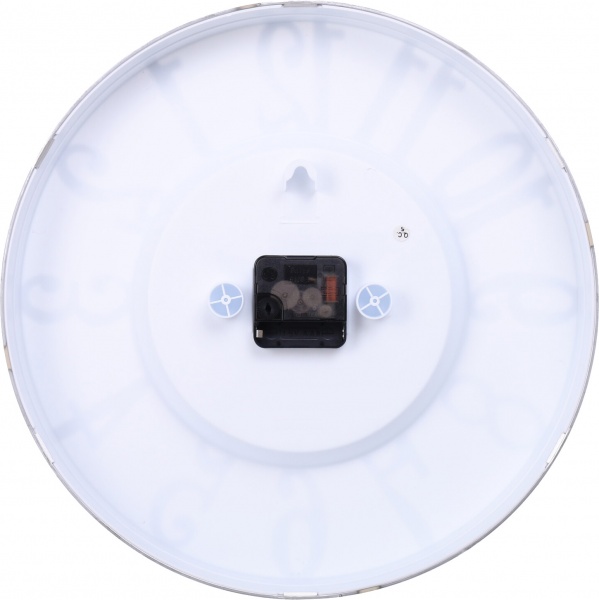 Часы настенные Liberty 35,6х35,6х5 см (WSH-0437) бело-золотой