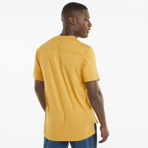 Футболка Puma TRAIN CLOUDSPUN BND SS TEE 52087337 р. S жовтий