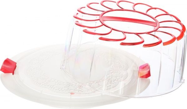 Контейнер для торта 28 см красный Snips