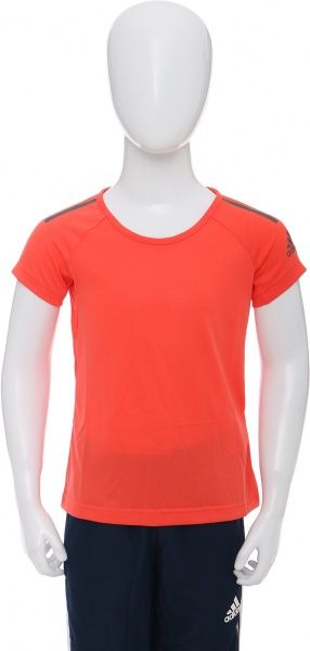 Футболка Adidas YG TR COOL TEE CE6061 152 кораловий