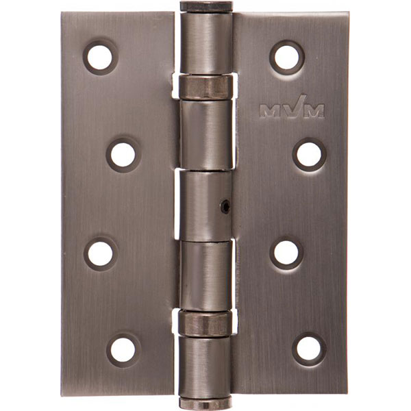 Петля универсальная MVM HE-100 MBN 100x75x3 мм матовая темная сталь 1 шт