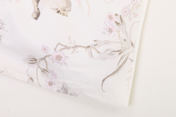 Комплект постельного белья Cosme семейный белый с рисунком Lameirinho 